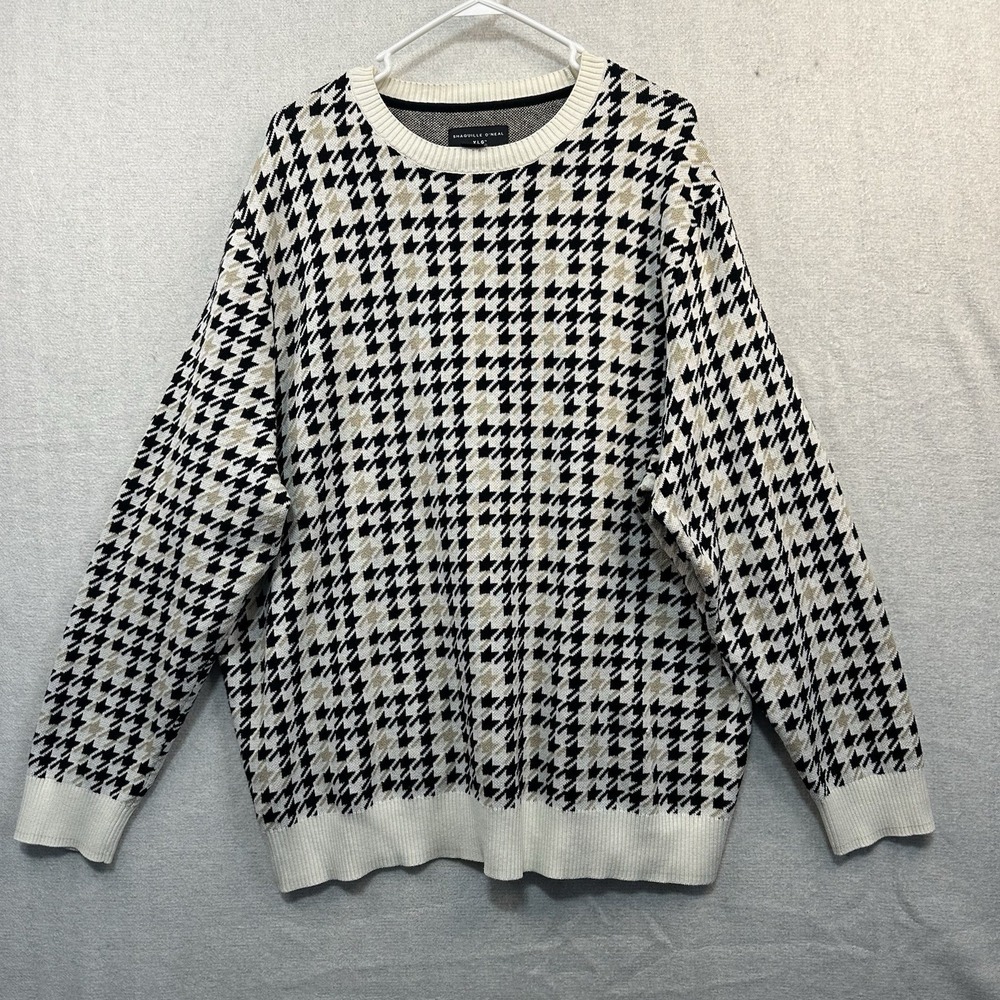 Shaquille O'Neal Men's 4XL‎ Long Sleeve Sweater Pullover Crew Neck Casual